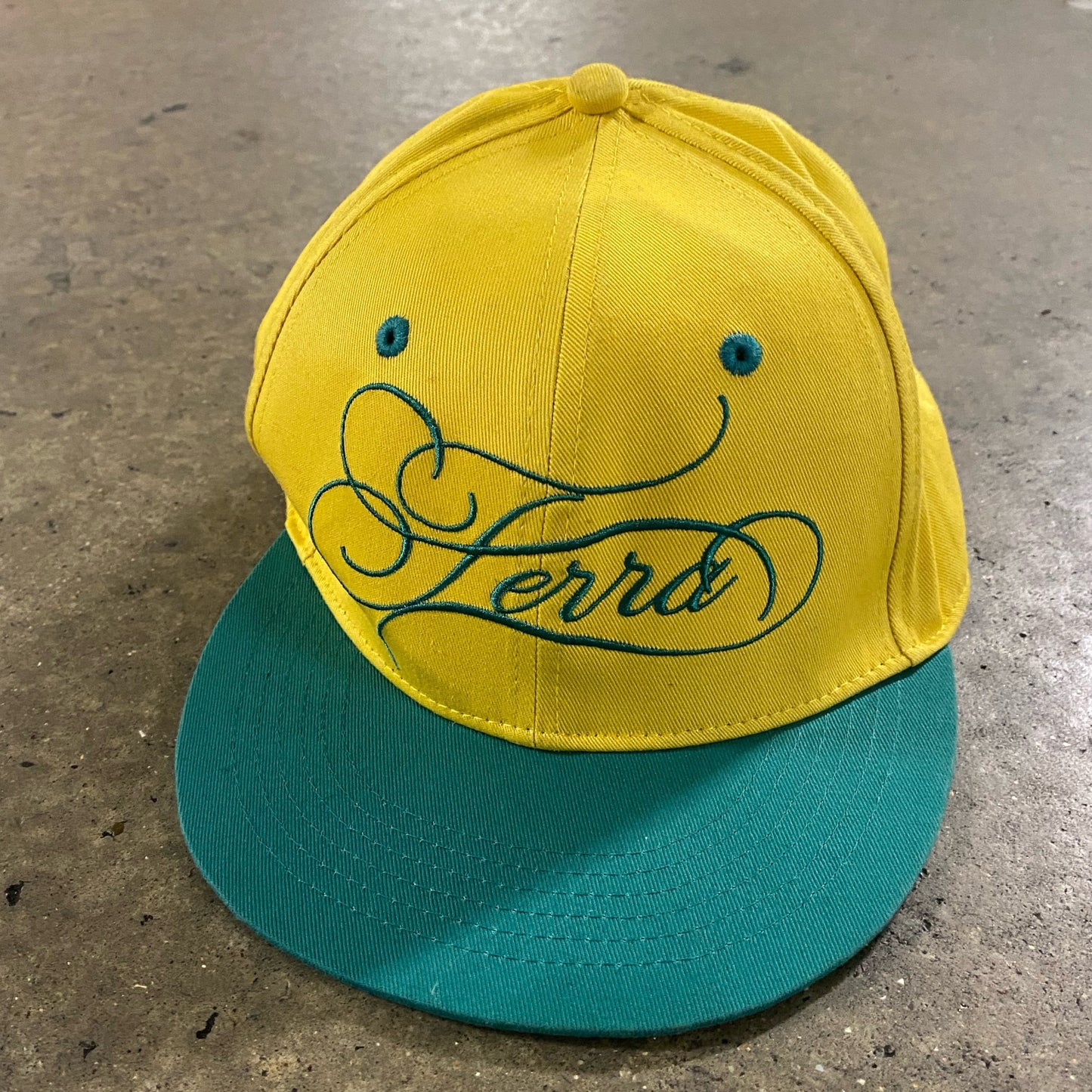 Terra Fitted Cap – Sunset & Grass Edition
